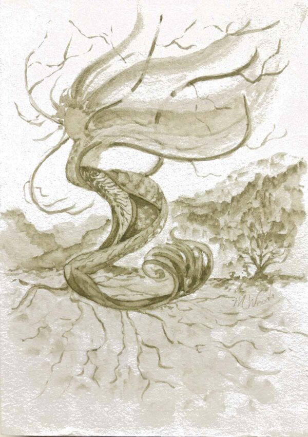 Twisted Tree No. 001 | In a Sea of Swirling Air | Mermaid