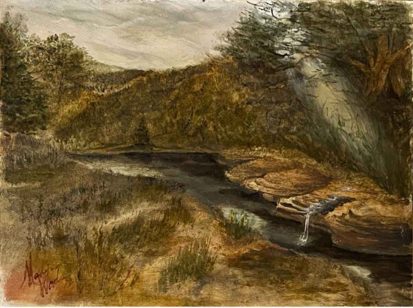 Kings River in Summer, an original painting by Madison Woods.