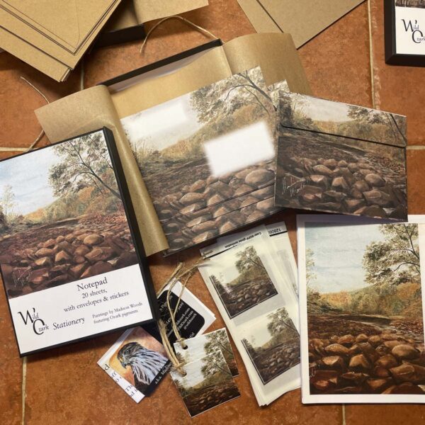 Notepad stationery set from Felkins Creek.