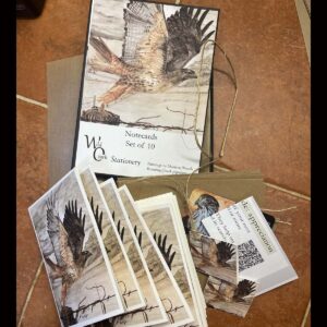 A notecard stationery set from Destination Unknown.