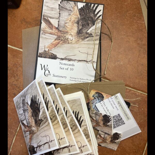 A notecard stationery set from Destination Unknown.
